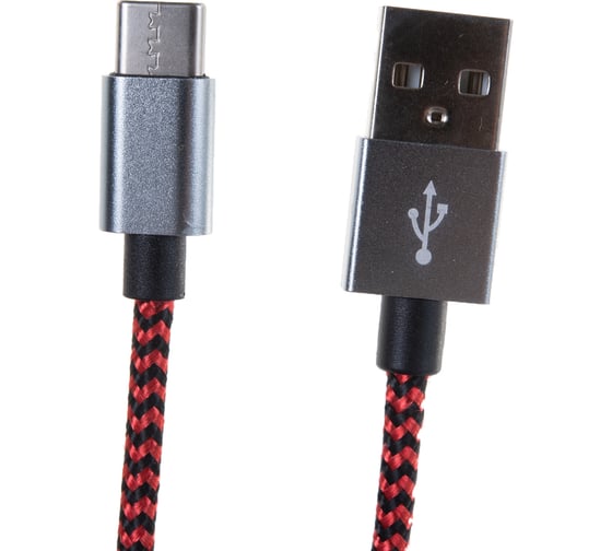 Кабель USB2.0 A вилка-USB Type-C вилка PERFEO, 1 м 30010758