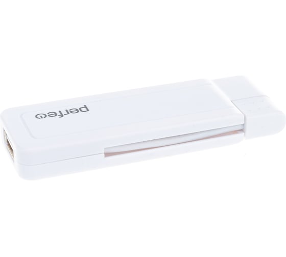 USB-концентратор Perfeo USB-HUB 4 Port, белый 30009984