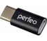 Адаптер Perfeo micro USB на Type-C, c OTG, чёрный 30010600 1
