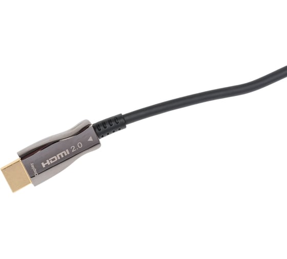 Активный оптический кабель HDMI A1 15 м., ver. 2.0, 4K/60 Hz., ARC, 19M/19M, черный A1-HDMI2.0-AOC-15M