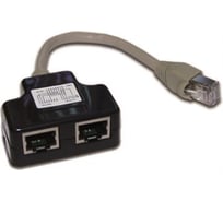 Y-адаптер экранированный TWT 1 телефонный и 1 компьютерный порт TWT-Y-E2-U2-S