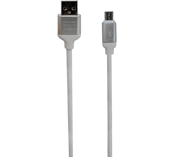 Кабель Mobylos MicroUSB 50016белый