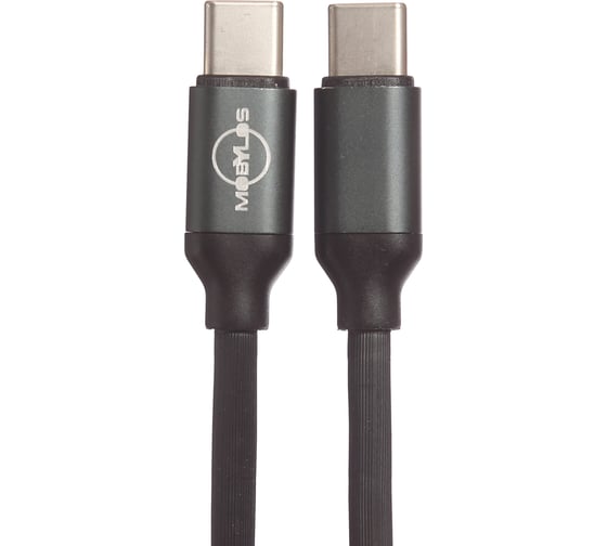 Кабель Mobylos Type-C – Type-C 50050/черный