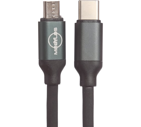 Кабель Mobylos Type-C – Micro-USB 50049/черный