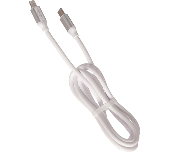 Кабель Mobylos Type-C – Lightning 50048/белый