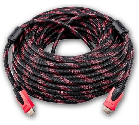 Кабель Pro Legend HDMI 14м., версия 1.4, 3D, Ethernet, 2 фильтра, оплетка нейлон PL1174