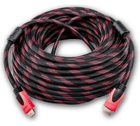 Кабель HDMI Pro Legend 18м., версия 1.4, 3D, Ethernet, 2 фильтра, оплетка нейлон PL1175