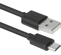 USB кабель DEFENDER USB08-03BH USB2.0 черный, AM-MicroBM, 1м 87476