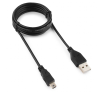 Кабель Гарнизон USB 2.0 A(M) - mini-B(M) 5P, 1.8м, пакет GCC-USB2-AM5P-1.8M