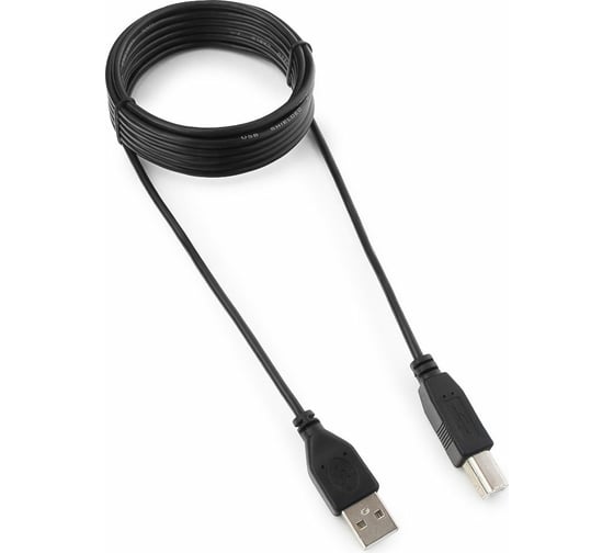 Кабель Гарнизон USB 2.0 A(M)/B(M), 3м, пакет GCC-USB2-AMBM-3M - выгодная цена, отзывы, характеристики, фото - купить в Москве и РФ