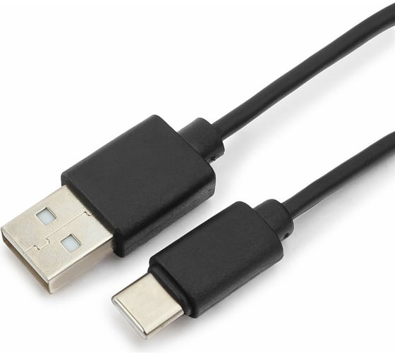 Кабель USB Гарнизон USB 2.0 A(M) - USB 3.1 Type-C, 0.5м, пакет GCC-USB2-AMCM-0.5M