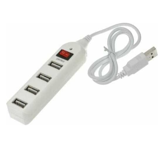 USB-HUB Perfeo PF-HYD-6001H 4 Port белый 30012981