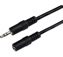 Кабель PERFEO Jack 3.5 мм вилка - Jack 3.5 мм розетка 5 м. 30003895