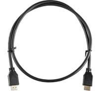 Кабель аудио-видео BURO HDMI (m)/HDMI (m), 1м, ферритовые кольца, позолоченные контакты, черный (BHP-HDMI-2.1-1G) 1478832