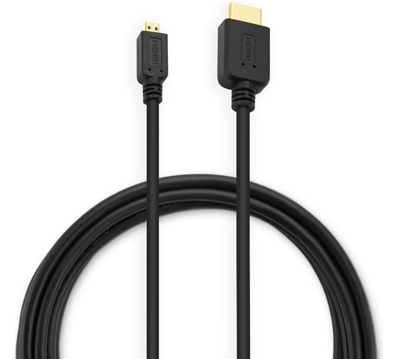 Кабель аудио-видео HDMI 1.4 HDMI (m)/Micro HDMI (m) 3м. черный (MICROHDMI-3M) BURO 817228