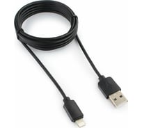 Кабель Гарнизон USB A(M) - Lightning, 1.8м черный GCC-USB2-AP2-6
