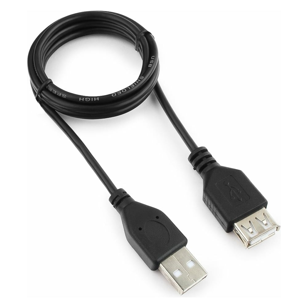 Кабель USB 2.0 AM-AF 1.0м Гарнизон GCC-USB2-AMAF-1M