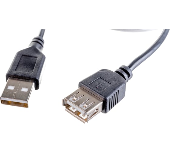 Кабель-удлинитель Гарнизон USB 2.0 AM/AF, 1м, пакет GCC-USB2-AMAF-1M