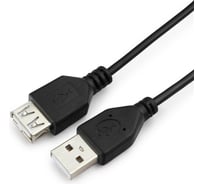 Кабель-удлинитель Гарнизон USB 2.0 AM/AF, 1.8м, пакет GCC-USB2-AMAF-1.8M