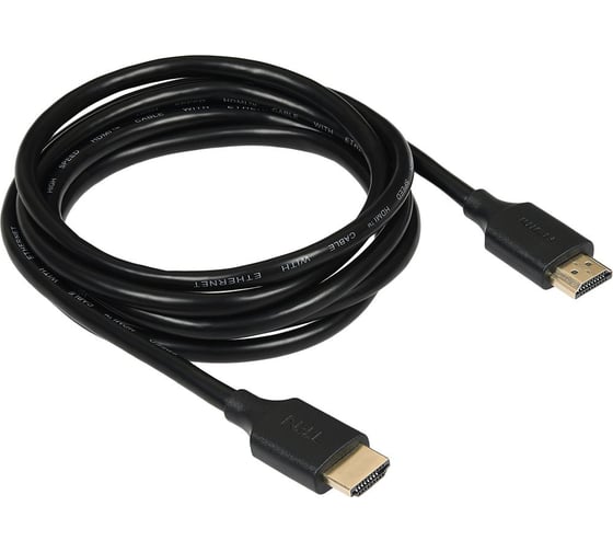 Кабель TFN HDMI v2.0 Speed, 2м, PVC, black TFN-H-SPD4K-2MBK