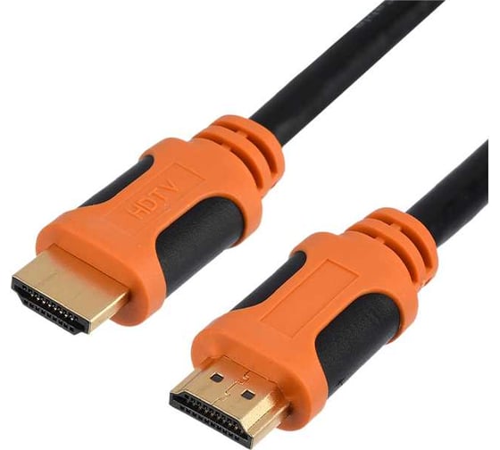 Кабель GoPower HDMI (m)-HDMI (m) 1.8м ПВХ ver.2.0 4K 60Hz черный в пакете 00-00027308