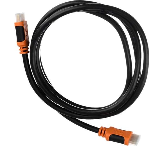 Кабель GoPower HDMI (m)-HDMI (m) 1.8м ПВХ ver.2.0 4K 60Hz черный в пакете 00-00027308