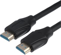 Кабель GoPower HDMI (m)-HDMI (m) 3.0м ПВХ ver.1.4 черный в пакете 00-00027306