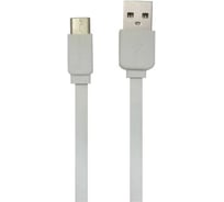 Дата-кабель More Choice USB 2.1A для Type-C ПВХ 1м K21a White