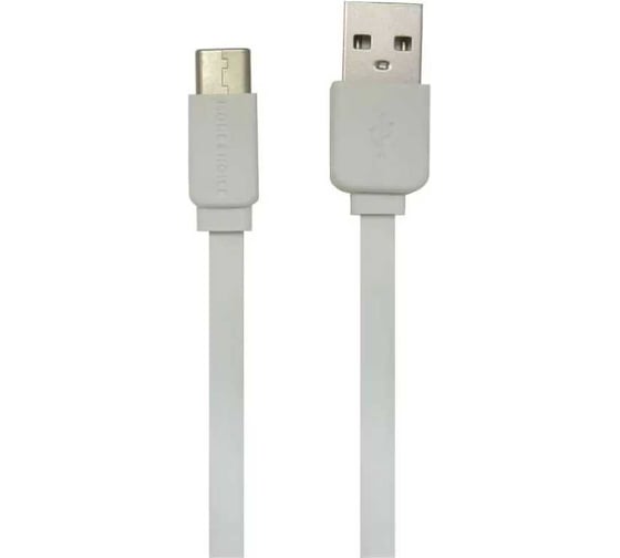 Дата-кабель More Choice USB 2.1A для Type-C ПВХ 1м K21a White 1