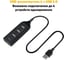 USB хаб разветвитель Pro Legend 4 порта USB 2.0, 480mbps, черный PL4015 2