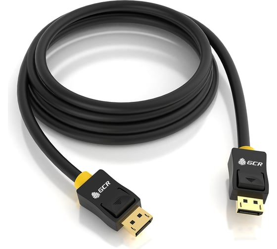 Кабель DisplayPort v1.2 GCR для монитора, DP-DP, 20M / 20M, 3.0м, черный VIVDPI2DP-3.0m