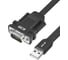 Конвертер-переходник кабель USB 2.0/COM RS232 AM/9M GCR черный VIVUOIC5M-BCG-0.5m 1