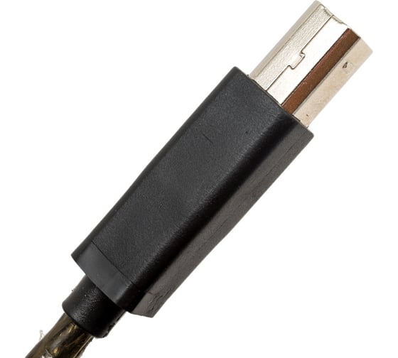 Активный кабель USB 2.0 GCR 5м, черно-прозрачный VIVUPIC3M1-BD2S-5.0m
