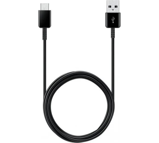 Кабель Remounts USB-C - USB 2.0 Samsung (1,5м, 2А, круглый, PVC оболочка, PVC коннектора, черный) EP-DG930IBRGRU