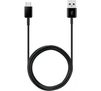 Кабель Remounts USB-C - USB-C Samsung (60W, 1м, 3А, круглый, PVC оболочка, PVC коннектора, черный) EP-DA705BBRGRU