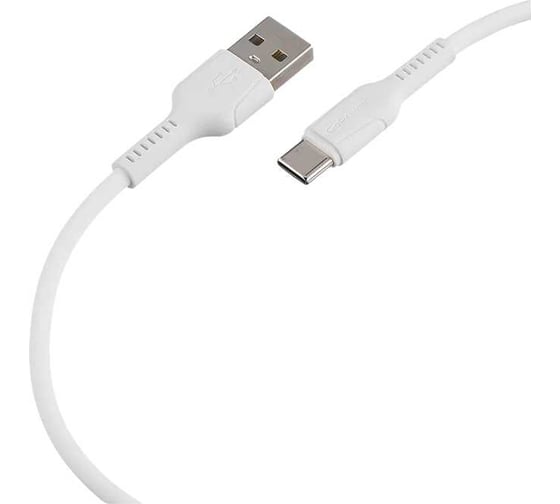 Кабель GoPower GP21T USB (m)-Type-C (m) 3.0A силикон белый 00-00028372