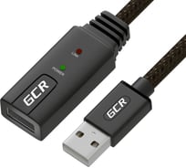 Активный удлинитель USB 20 AM-AF GCR 7,5m прозрачный VIV50I503