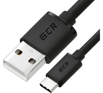 Кабель USB 2.0 AM-CM GCR 1,0m черный  VIVUCI1AM-BB2S-1.0m