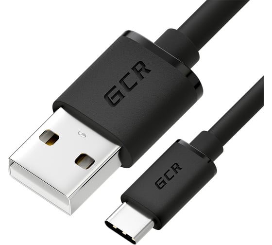Кабель USB 2.0 AM-CM GCR 0,3m черный VIVUCI1AM-BB2S-0.3m