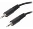 Кабель SONNEN Jack 3.5 mm M-M 1,5м для передачи стерео-аудио, черный 513119 3