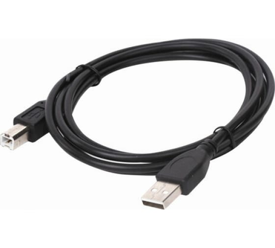 Кабель SONNEN USB 2.0 AM-BM 1,5м медь для подключения периферии черный 513118 1