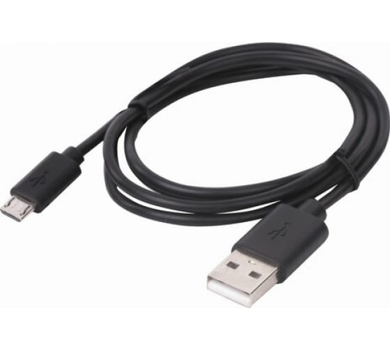 Кабель SONNEN USB2.0-micro USB 1м медь для передачи данных и зарядки черный 513115 0