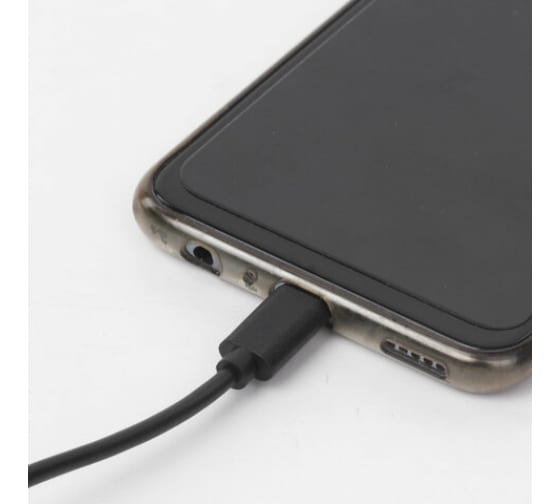 Кабель SONNEN USB2.0-micro USB 1м медь для передачи данных и зарядки черный 513115 4