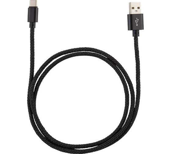 Кабель USB/Type-C Energy ET-02 цвет - черный 006281