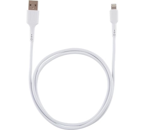 Кабель USB/Lightning Energy ET-05 цвет - белый 006289