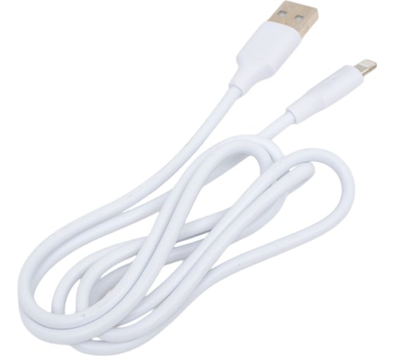 Кабель USB/Lightning Energy ET-05 цвет - белый 006289