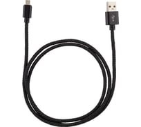 Кабель USB/MicroUSB Energy ET-02 цвет - черный 006279