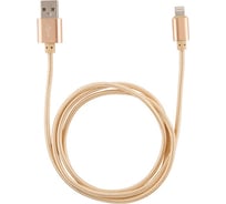 Кабель USB/Lightning Energy ET-01 цвет - золотой 006277