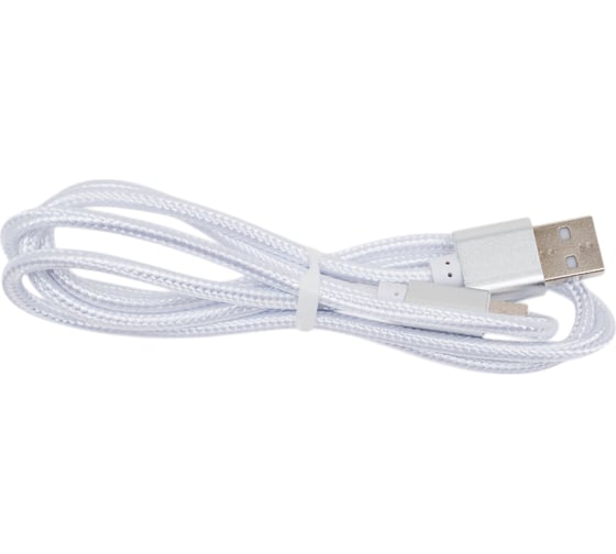 Кабель USB/Type-C Energy ET-01 цвет - серебро 006372