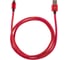 Кабель USB/MicroUSB Energy ET-04 цвет - красный деним 006379 1